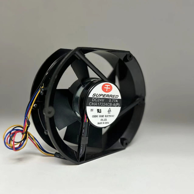 Rama Plastikowy wentylator bezszczotkowy 12 V DC 120 mm z przewodem wyjściowym sygnału AWG26