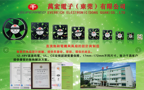 Cheng Home PBT 94V0 wentylator wentylacyjny serwerowy 40x7mm